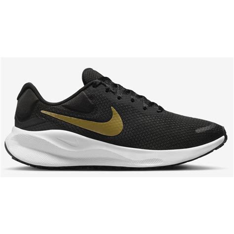 nike fb2208-006|Nike Revolution 7 Black White Dark Smoke Grey Metallic Gold.